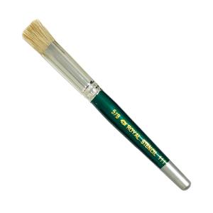 Royal Langnickel White Bristle Stencil Brush - 5/8"
